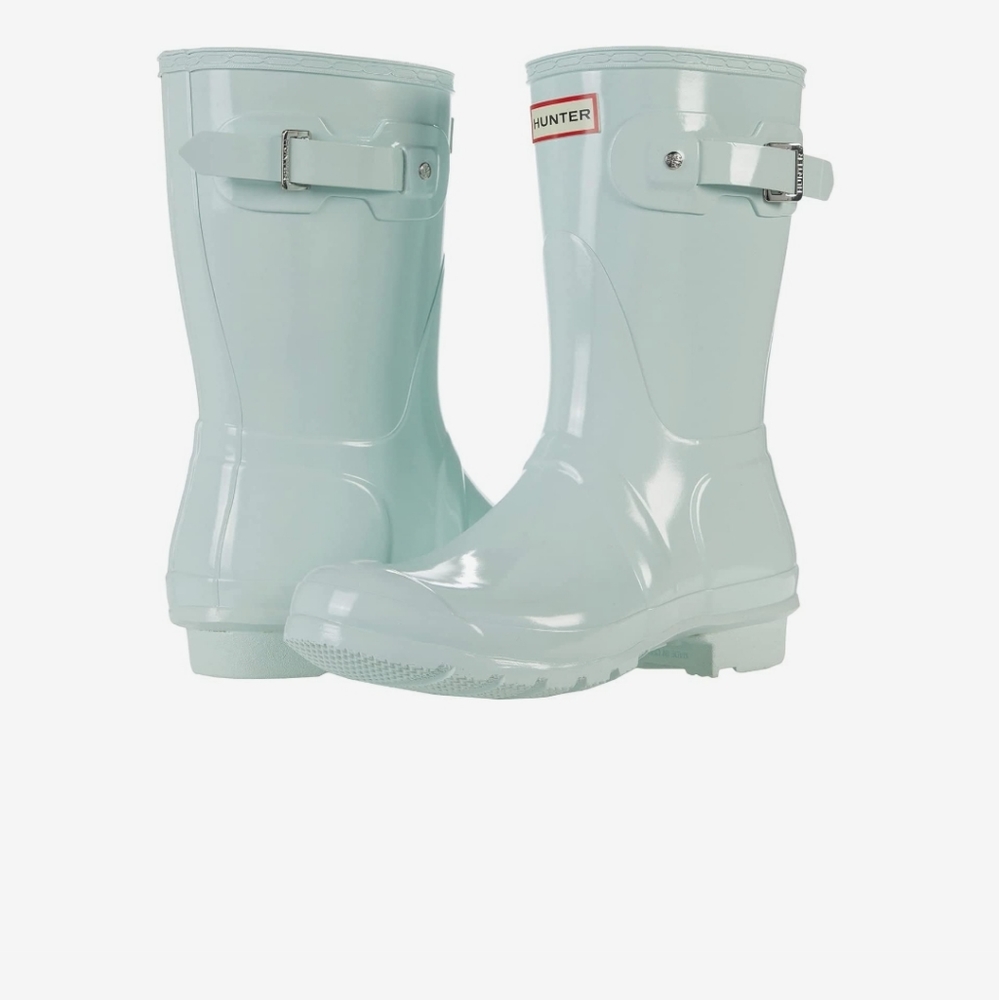 LIGHT BLUE HUNTER BOOTS